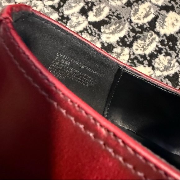 Steve Madden Lyndon Leather Mary Jane Loafers | size 7.5 | Burgundy - Picture 7 of 8